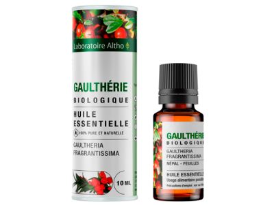 L'Herbier de Sophie - Huile essentielle de Gaulthérie Odorante BIO - Altho-10 ml