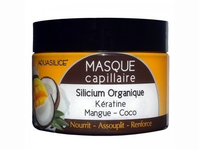 L'Herbier de Sophie - Masque capillaire / Mangue - Coco - Aquasilice - 250 ml